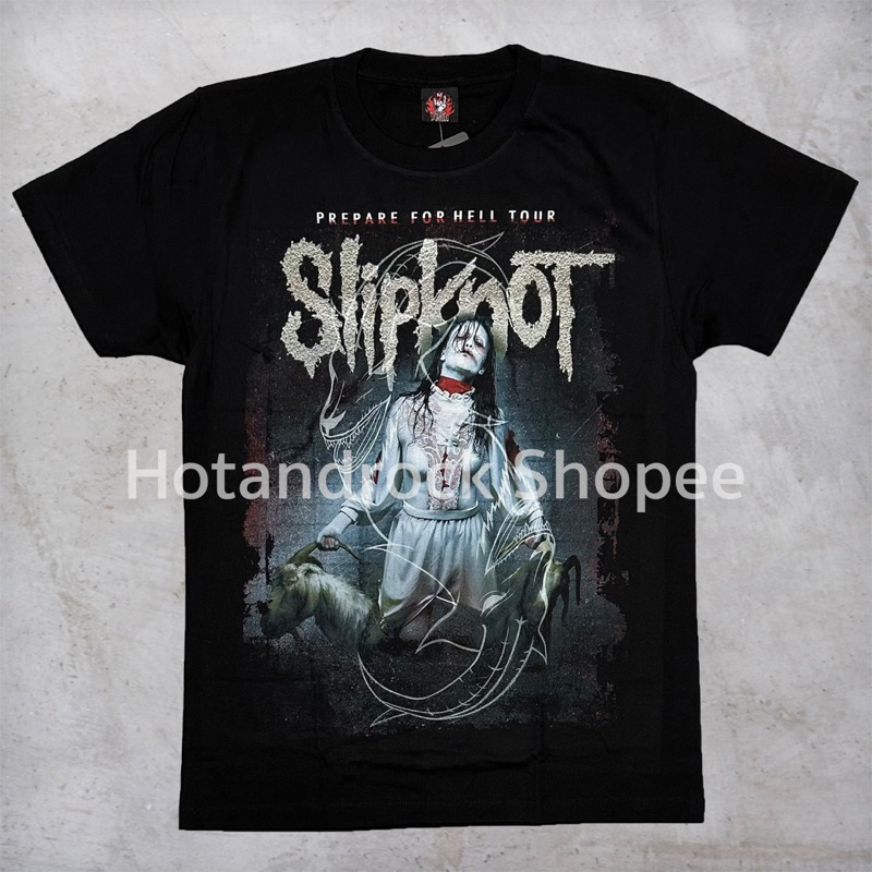 เสื้อวงสีดำ Slipknot TDM1888 Hotandrock