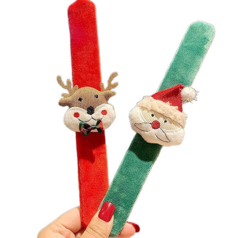 FS สายรัดข้อมือคริสต์มาส Christmas สายรัดข้อมือสำหรับ รัดผมได้ น่ารักมากๆ
