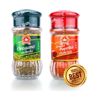 คู่หูพิซซ่า ออริกาโน่ 10g ปาปริก้า 45g Oregano and Ground Paprika