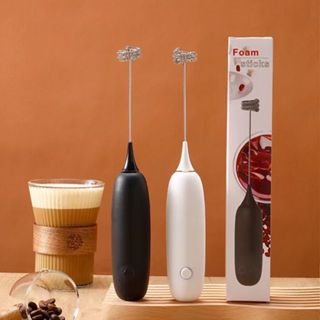 [C063]เครื่องตีฟองนม มีให้เลือก 2สี ที่ตีฟองนม รุ่นใช้ถ่าน A…