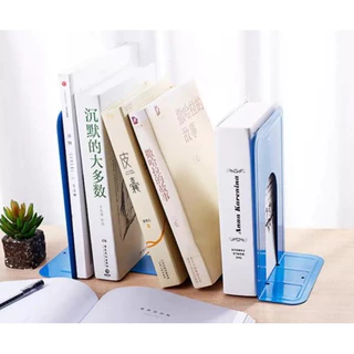 ฉากกั้นหนังสือแพ็คคู่ ที่จัดระเบียบชั้นหนังสือ มีให้เลือก 2 ขนาด ราคาต่อคู่