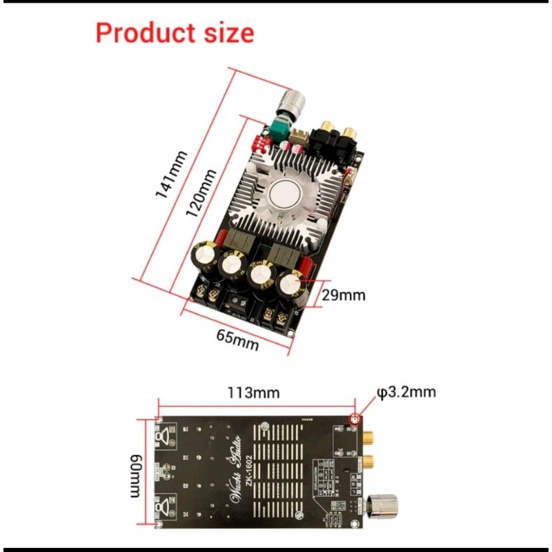 ZK1602T งานแท้ ส่งจากไทย