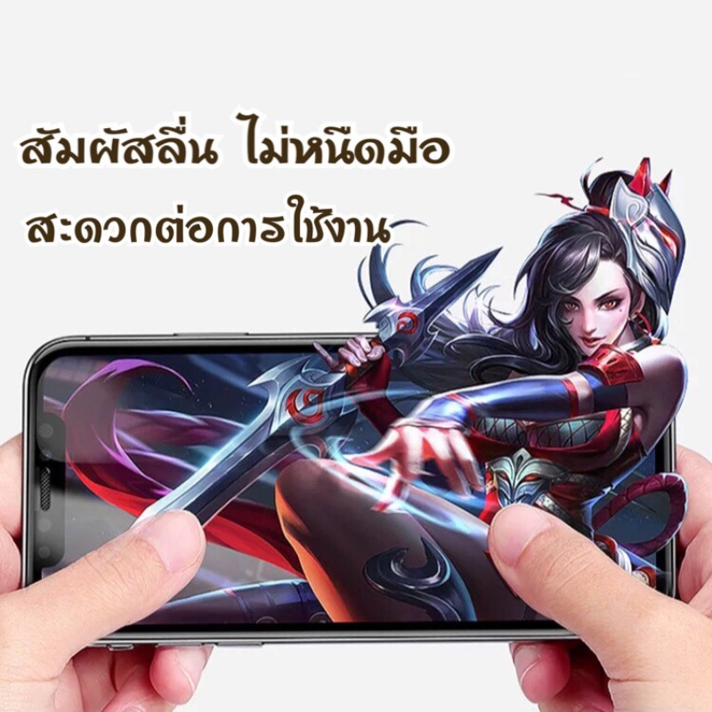 ฟิล์มกระจกนิรภัย For iPhone 16 15 Pro Max 16e 14 Plus 13 12 Mini 11 Xs XR 8 7 6 6s SE แบบเต็มจอ 5D กาวเต็มแผ่น - ภาพย่อย 5
