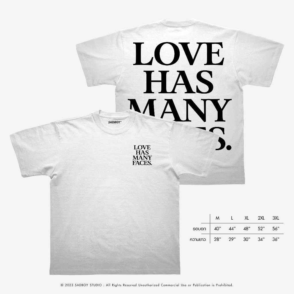 SADBOY® | Love | Oversized Unisex