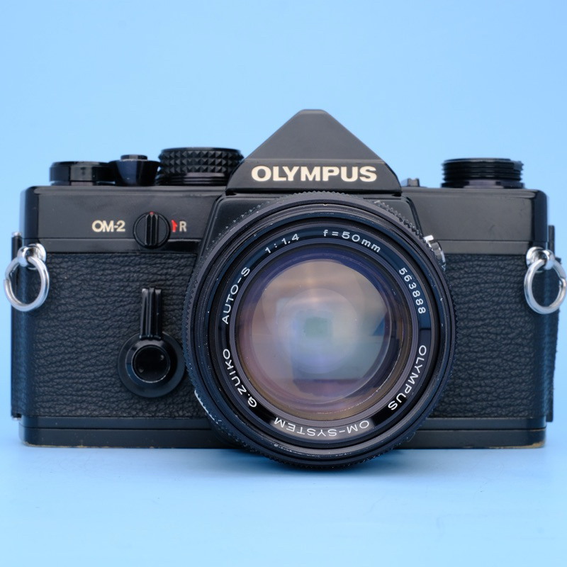 กล้องฟิล์ม Olympus om 2 Lens Om 50mm f1.4 ใช้งานง่าย พร้อมจัดส่ง