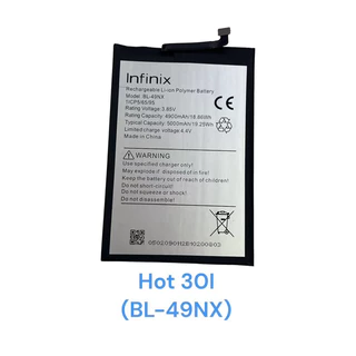 แบตเตอรี่ Infinix สมาร์ท8 9 7 Hot 30i smart8 smart9 BL-49NX smart7