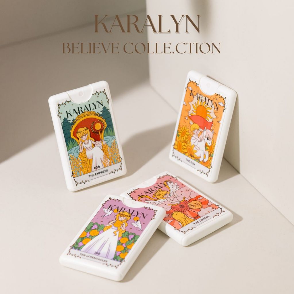 KARALYN Believe Collection EDP น้ำหอมสายมู ไพ่ทาโร่ เสริมความสิริมงคลให้แก่ผู้ใช้ ขนาด 20 ml. น้ำหอมติดทน 12-16 ชั่วโมง