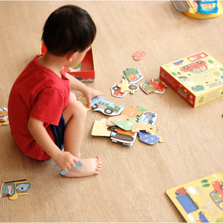 จิ๊กซอว์สำหรับเด็ก - My First Puzzle "JESSIE on the wheels"