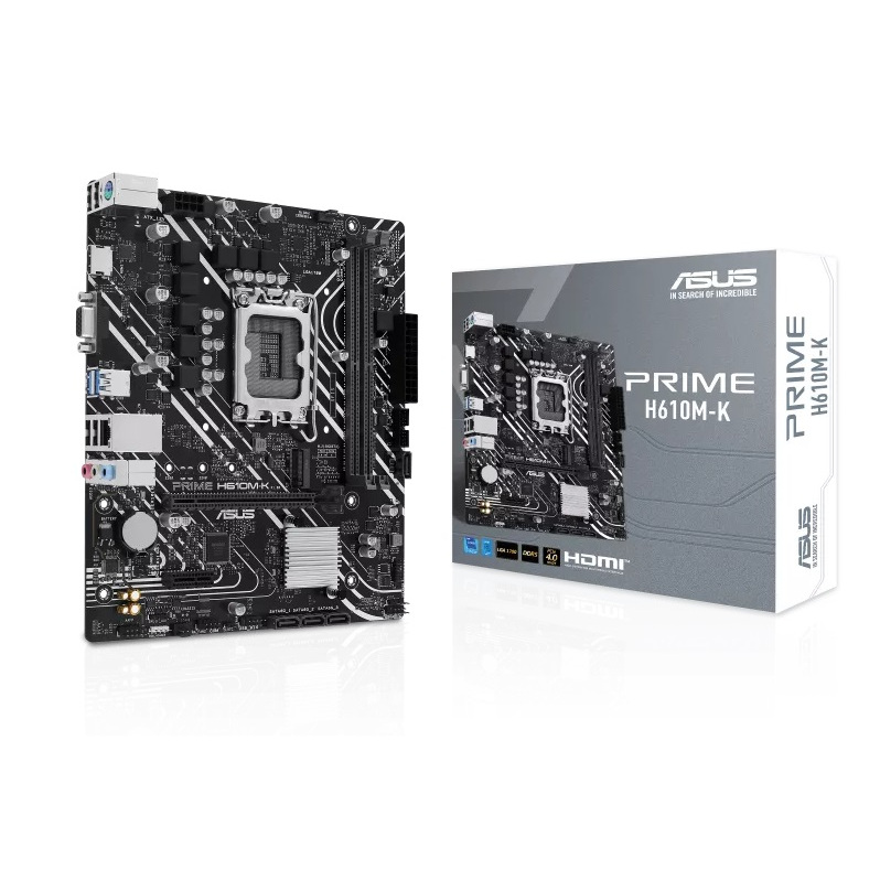ASUS PRIME H610M-K  LGA1700 DDR5 VGA,HDMI mATX