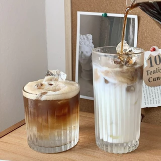 ถ้วยชงกาแฟ แก้วน้ำ สไตล์เกาหลี สไตล์คาเฟ่ พร้อมส่ง ขนาด 400 ML