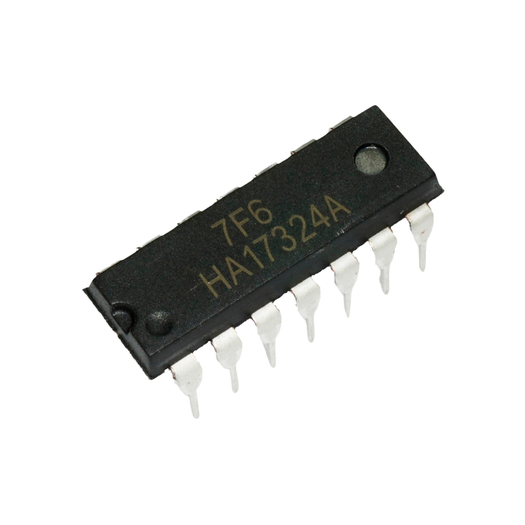 HA17324A HA17324 324 OpAmp แบบ DIP 14 ขา ยี่ห้อ Hitachi ของแท้
