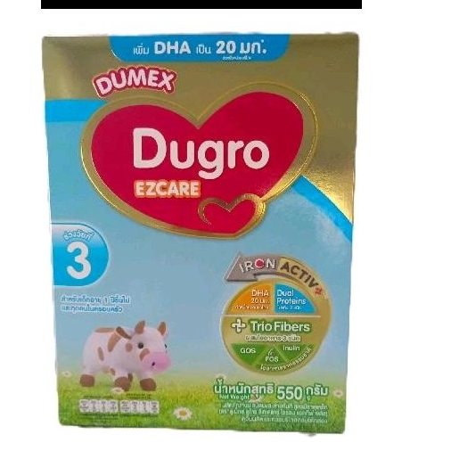 Dugro Ezcare สูตร3 ขนาด 550 กรัม รสจืด