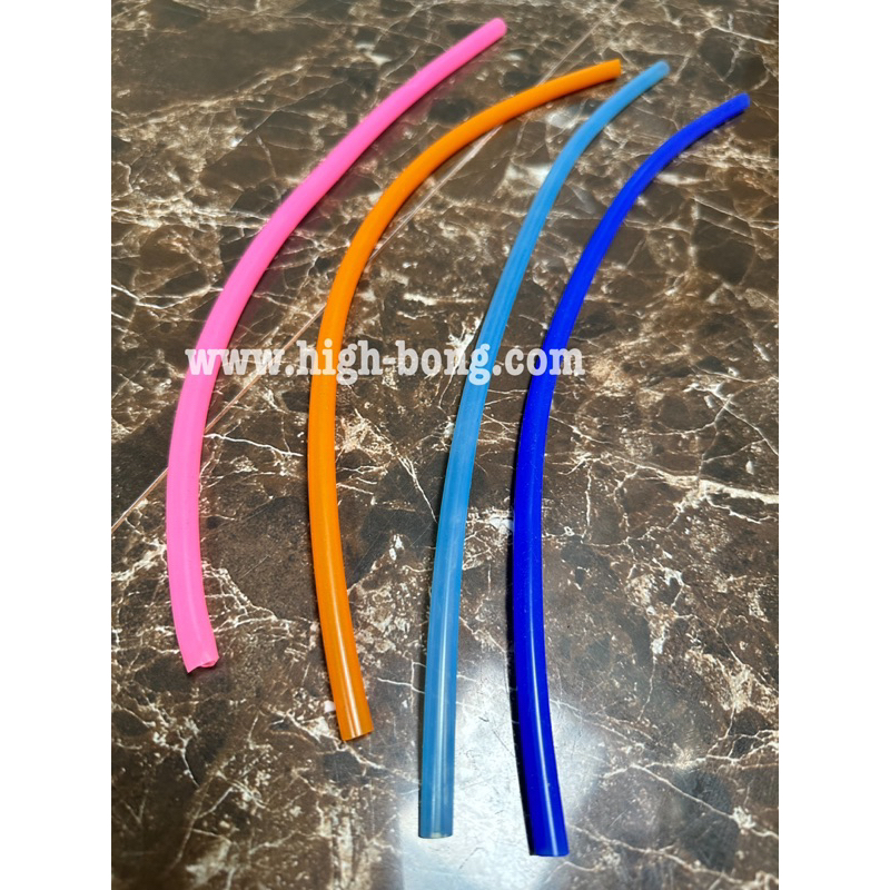 ส่งไว ส่งทุกวัน สายDrip สายยางซิลิโคน 4 สีต่อข้อต่องานแก้วตัวเล็ก(1ฟุต)