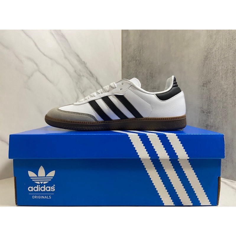 รองเท้าผ้าใบ Samba OG Classic Leather มีกล่อง, กระดาษ, ใบเสร็จ