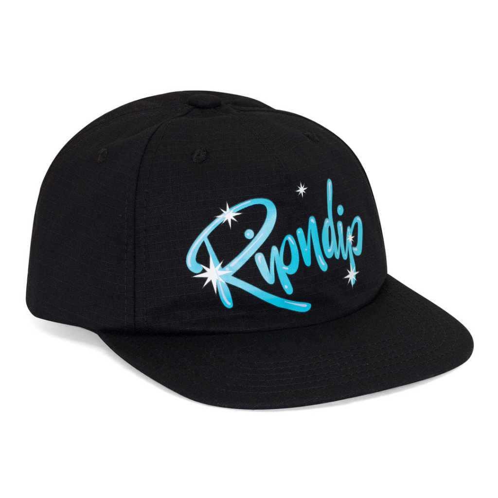 [ ของแท้ ] หมวก Ripndip SPRINKLES 6 PANEL (BLACK) ของใหม่ ( พร้อมส่ง )