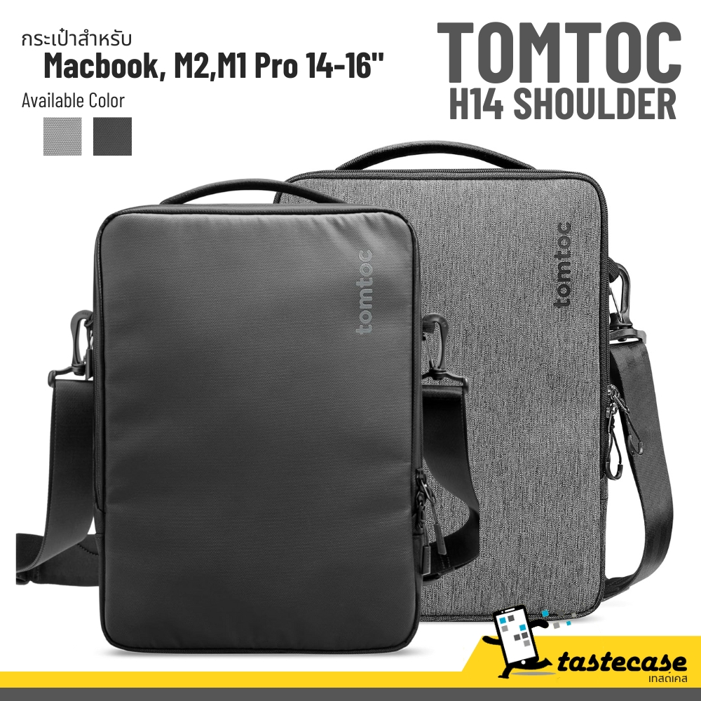 TOMTOC Urban H14 Shoulder for กระเป๋าสำหรับ Macbook M2, M1 14-16", Macbook Air 13" หรือ Laptop อื่นๆ