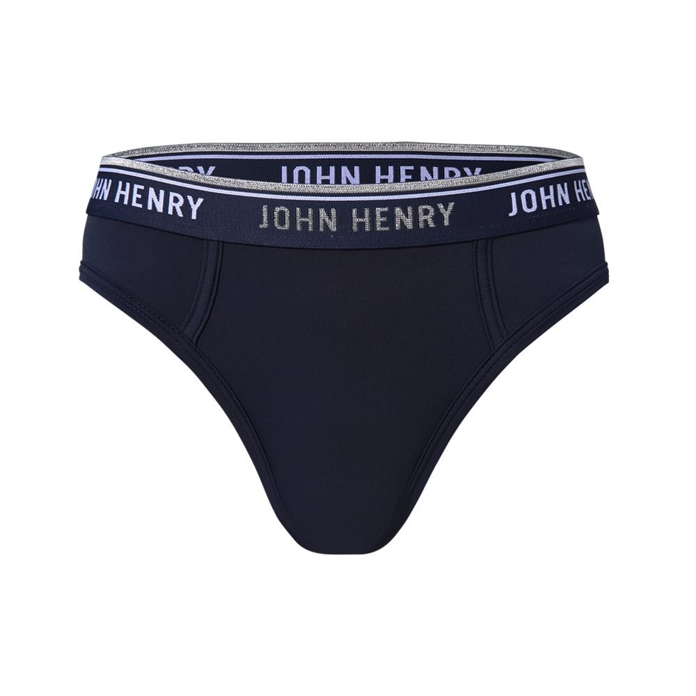 JOHN HENRY UNDERWEAR Silver & Gold Series กางเกงชั้นในผู้ชาย ทรงบรี๊ฟ รุ่น JU JU2G002 สีกรมท่า