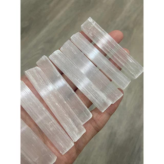 พร้อมส่ง ถ่ายจากสินค้าจริง คริสตัล หินแท้100% แท่งหินเซเลไนต์ selenite