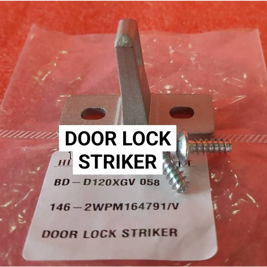 อะไหล่แท้ศูนย์/ตัวล็อคประตูเครื่องซักผ้า DOOR LOCK STRIKER BD-D120XGV*058 ใช้กับรุ่นBD-D120GV BD-D12