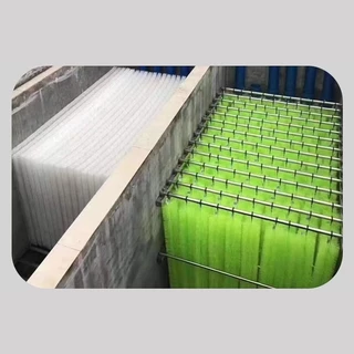 แปรงพู่ แปรงพู่ดักตะตอน แปรงพู่ตะกอนบ่อปลา สีเขียว สีดำ ขนาด30 40 50ซม.