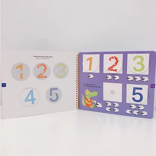 Pinwheel Busy Book 🔺มี 7 Level🔺Quiet Book หนังสือกิจกรรมเพิ่มทักษะการเรียนรู้สำหรับลูกน้อย | ของเล่นเสริมพัฒนาการ