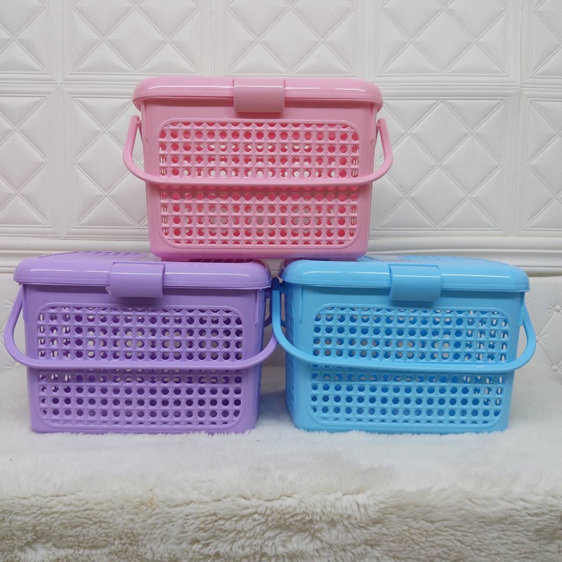 ตะกร้าใบใหญ่ เกรด A ตะกร้าเตรียมคลอด แข็งแรง ทนทาน มีหูหิ้ว ใช้งานได้หลากหลาย ขนาด 30x40x30 cm