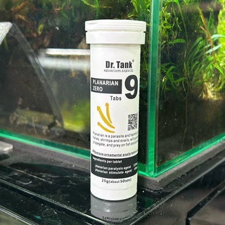 (Lot ใหม่ EXP 2027) ผลิตภัณฑ์ #9 Dr.Tank เบอร์ 9 Planarian Zero number 9 ขวดบรรจุ 50 /100 เม็ด planaria ตู้ปลา ไม้น้ำ