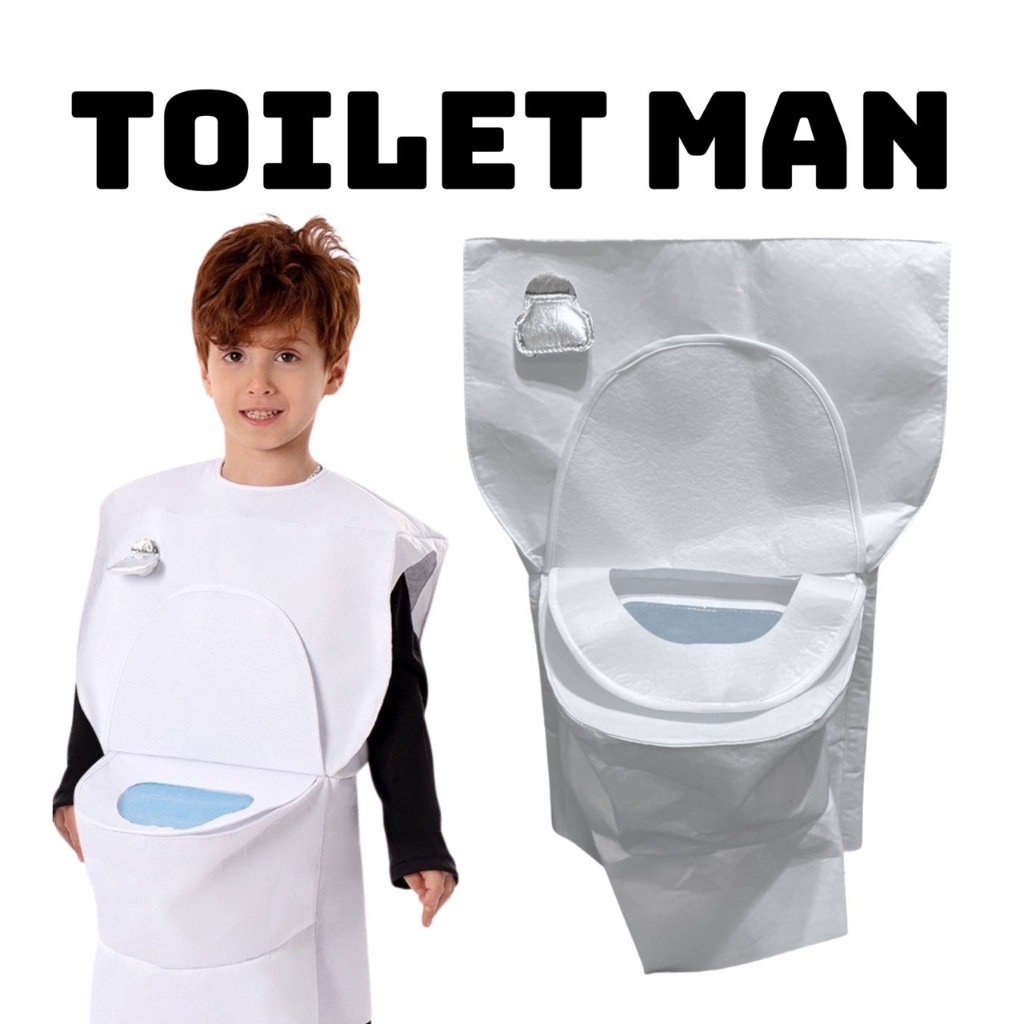 ชุดแฟนซีเด็ก toilet  งานมาแบบพรีเมี่ยม toilet man (FANCY356)