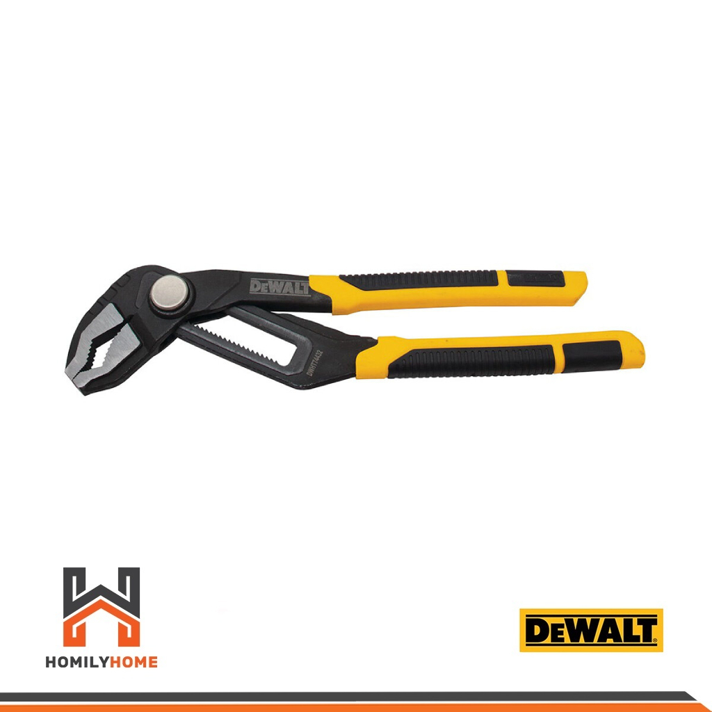 DEWALT คีมคอม้า 12 นิ้ว รุ่น DWHT0-74432 (300 มม.) ขนาด 10 นิ้ว รุ่น DWHT0-74431 (250 มม.)