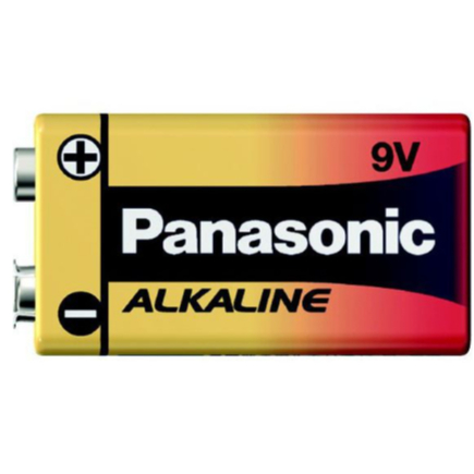 ถ่านอัลคาไลน์ Panasonic 6LR61T/1SL 9V 1 ก้อน(8030210)