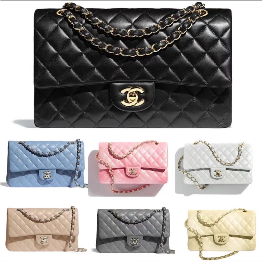 Chanel/กระเป๋าโซ่/กระเป๋าสะพาย/กระเป๋าสะพายข้าง/A01112/ของแท้ 100%