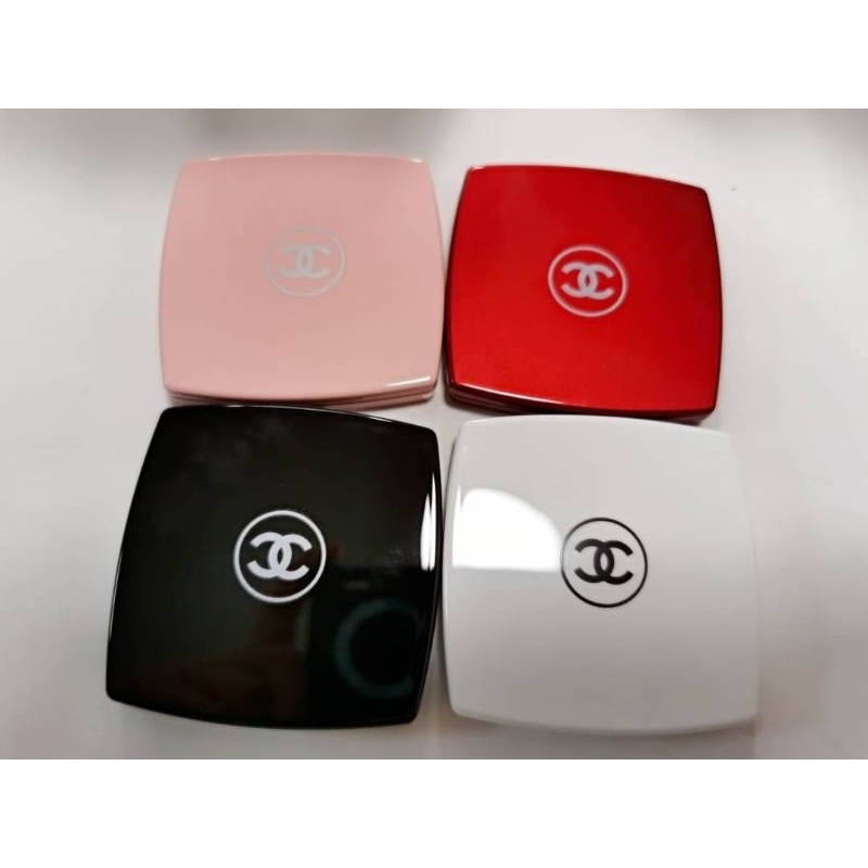 พร้อมส่ง กระจก พกพา กระจกส่องหน้า กระจกเครื่องสำอาง ชาแนล​ Chanel พร้อมส่ง