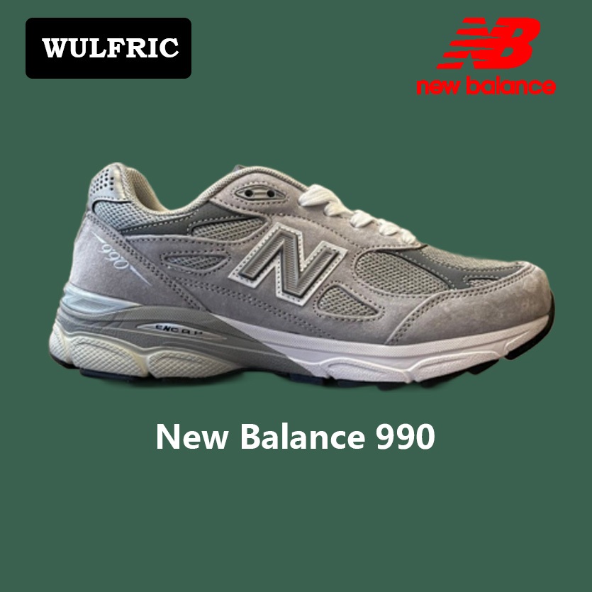 [ส่งฟรี] New Balance 990 M990GY3 Made in USA M990V3 รองเท้ากีฬา สําหรับผู้ชายและผู้หญิง