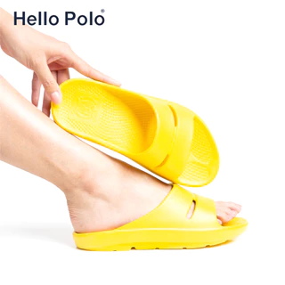 Hello Polo รองเท้าแตะเพื่อสุขภาพ กันลื่น ชาย นุ่มใส่สบาย ลําลองแฟชั่น บอกลาปัญหาสุขภาพเท้า เหมาะกับฤดู HP8001