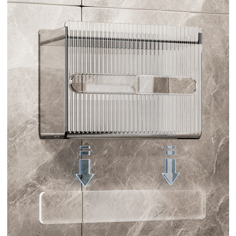 กล่องกระดาษทิชชู่ในห้องน้ำ กล่องกระดาษติดผนัง - รูปที่ 4