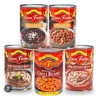 W Casa Fiesta refried beans spicy/no fat refried black beans…