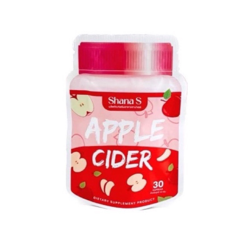 ชาน่าเอส  Shana S APPLE CIDER  บรรจุ 30 แคปซูล