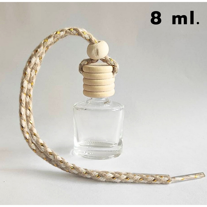 ขวดใส่น้ำหอมแบบแขวน Hanging perfume bottle ขวดเปล่า แขวนรถยนต์ ตู้เสื้อผ้า ห้องน้ำ