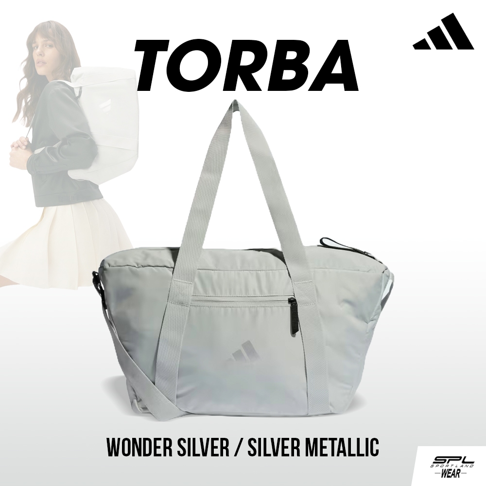 Adidas อาดิดาส กระเป๋ากีฬา กระเป๋าสะพาย TR W Bag Sport IJ8378 GY (1300)