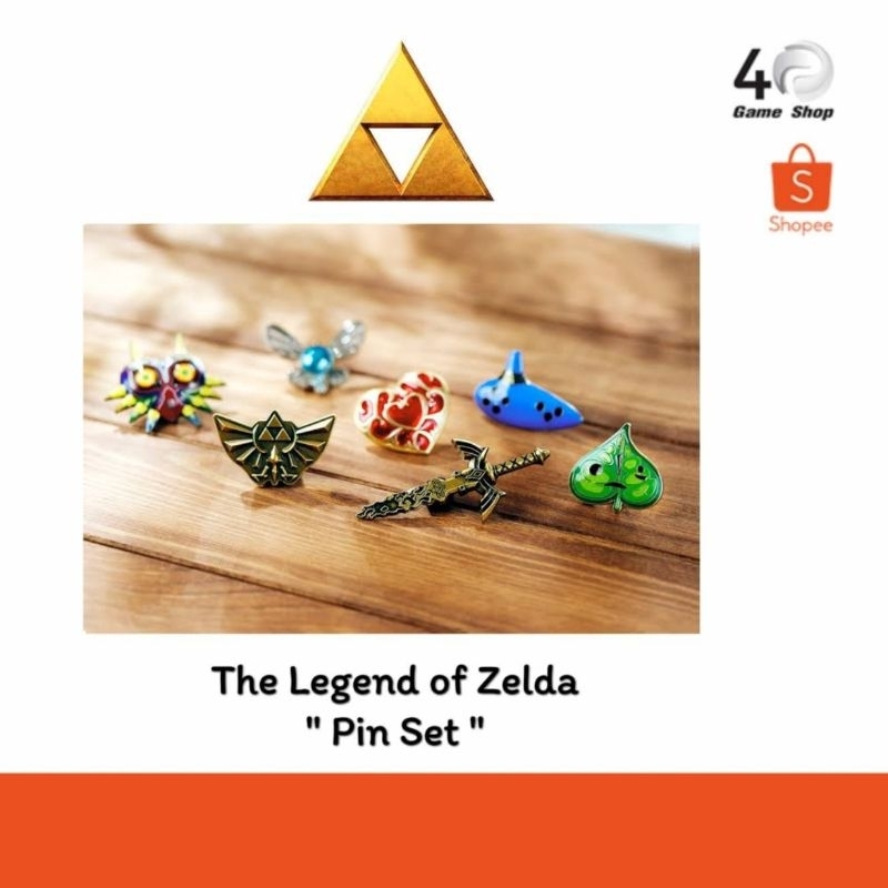The Legend of Zelda Pin Set [Zelda][Zelda Pin Set][Zelda Pin][Nintendo]