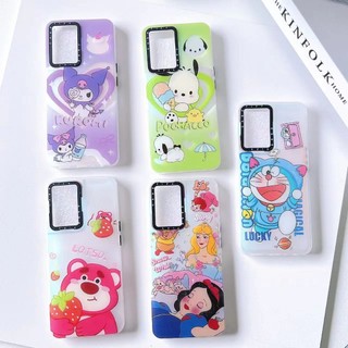 เคสTPU ลายการตูน งานเงาสท้อนแสง สำหรับรุ่น OPPO Reno8 T 5G Reno7Z Reno8Z A5S A12 A7 F9 A5(20202) A9(2020)