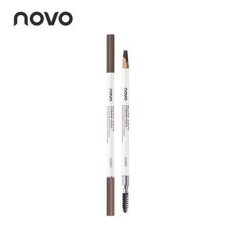 5893 笔大 (ใหม่/แท้) NOVO eyebrow pencil ดินสอเขียนคิ้ว กันน้ำ สามมิติ พร้อมแปรงคิ้ว