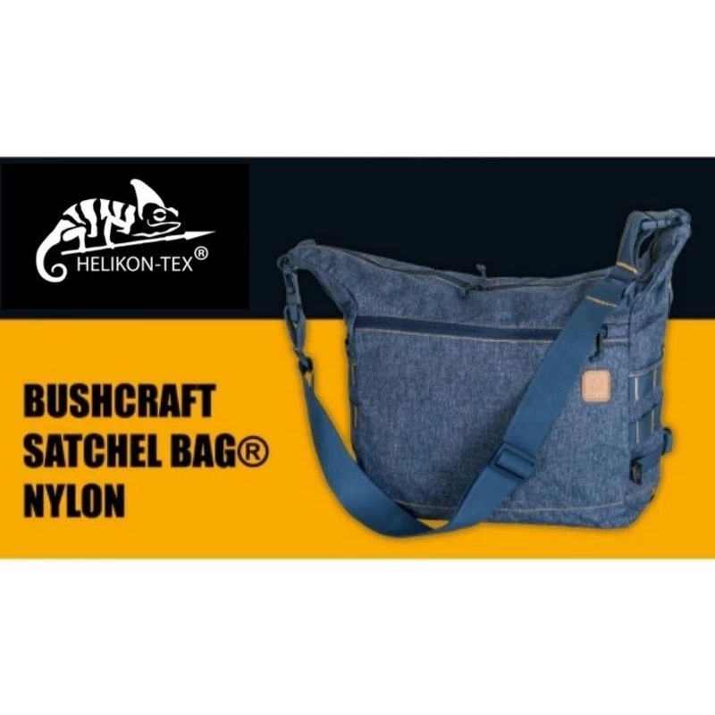 กระเป๋าสะพาย bushcraft satchel bag® - nylon แบรนด์ Helikon tex