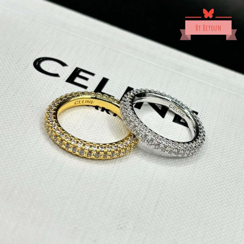 แหวน C เพชรล้อม 🌶️ งานไฮเอน ปั้มแบรนด์สวยๆ ลุคคุณนายชิคๆต้องเข้า