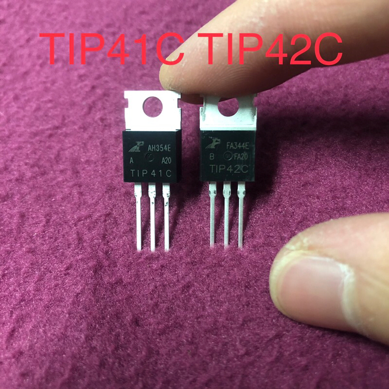 FEIHONG TIP41 TIP41C TIP42 TIP42C FEIHONLTD ราคาต่อ 1 ตัว (สินค้านำเข้าของแท้)