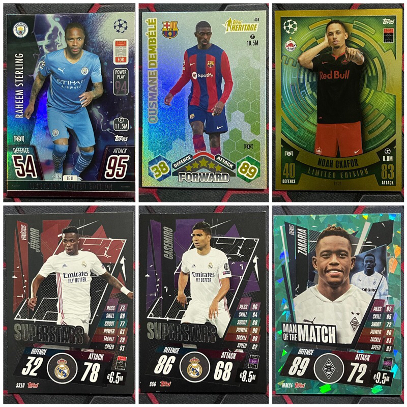 การ์ดฟุตบอล Topps Match Attax