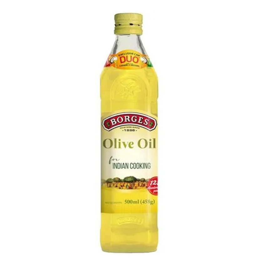 Borges Olive Oil Extra Light บอร์เกส น้ำมันมะกอกเอ็กซ์ตร้าไลท์ 500ml.
