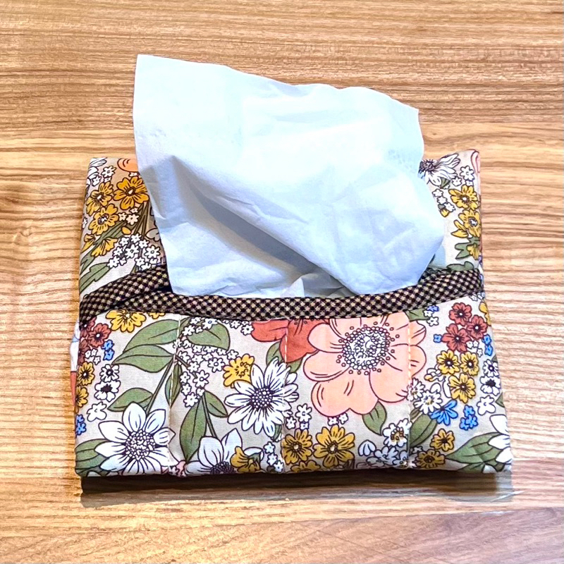 กระเป๋าใส่ซองทิชชู่ รุ่นเล็ก  🌸Thaithai cotton [พร้อมส่ง/ลายเยอะ]
