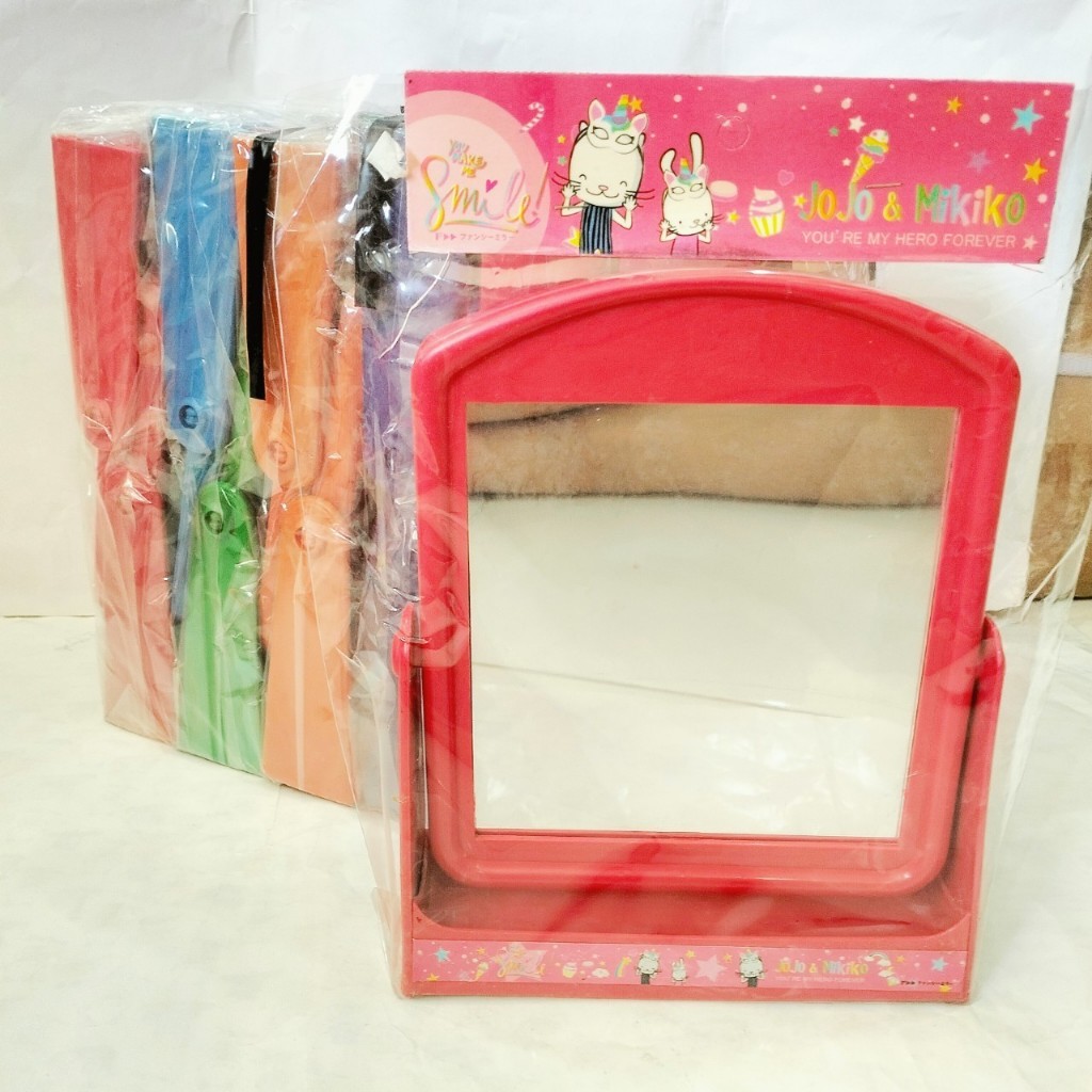 กระจกขวัญรัตน์ตั้งโต๊ะ แบบยกโหล (12ชิ้น) พร้อมส่ง