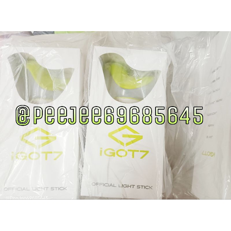 (พร้อมส่งในไทย🇹🇭) แท่งไฟgot7v3 มือ1 แท้ อากาบง